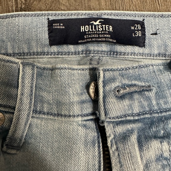 Hollister Jeans Mens Stacked Jeans Hollister Co Poshmark